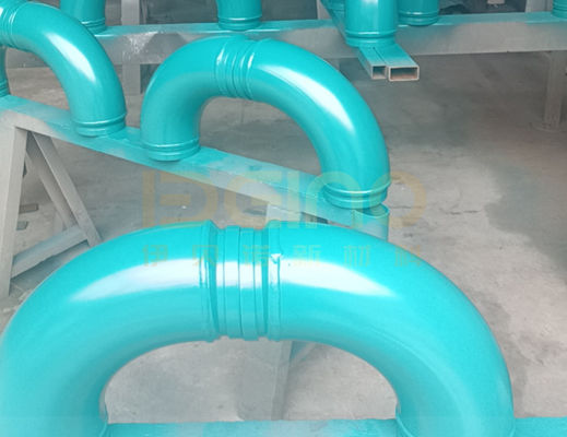 Pompes à béton en acier à faible teneur en carbone à haute résistance avec revêtement en céramique d'aluminium
