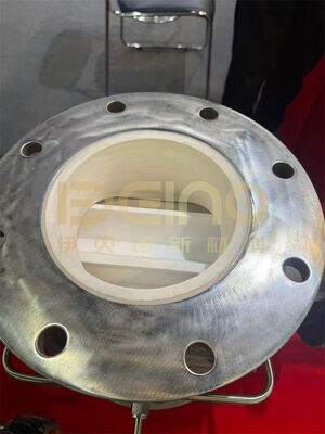 Valve de décharge rotative recouverte de céramique d'aluminium