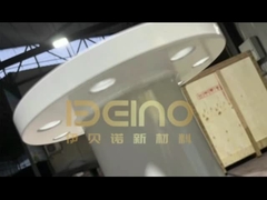 Stabilité chimique industrielle à haute résistance à l'aluminium en céramique