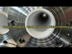 Pipe à manche en céramique ISO en céramique utilisée en métallurgie