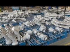 Tubes en céramique revêtues résistantes aux chocs Surface lisse 20 mm-450 mm Diamètre