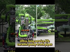 Canalisation de pompe concrète