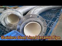 Tuyau revêtu de douille en céramique