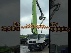 Tuyau de pompe à béton en acier à faible teneur en carbone et à haute ténacité avec revêtement en céramique d'alumine Sany Zoomlion Con